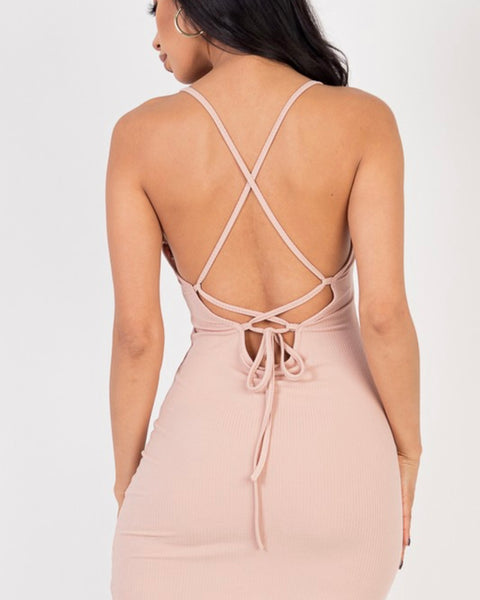 Jossie Dress (Blush)