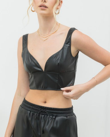 Bailey Crop Top (Black)